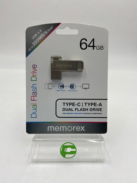 New Memorex Dual Flash Drive Type C to Type A