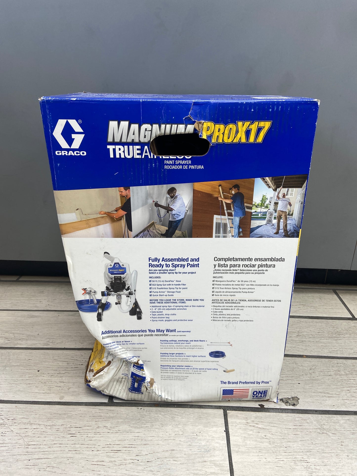 New GRACE MAGNUM PROX17 Electric Airless Paint Sprayer 17G177