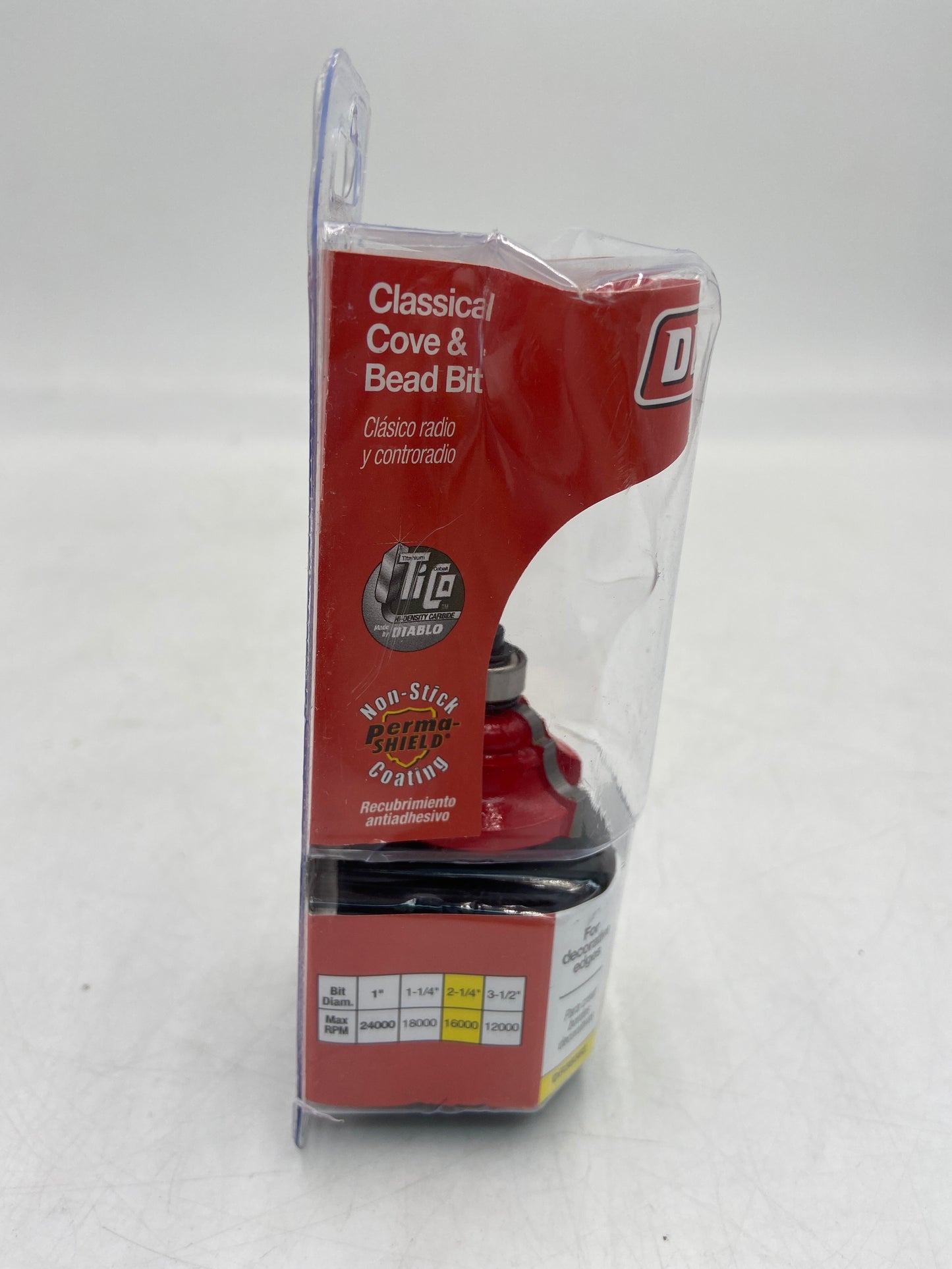 New DIABLO Classical Cove & Bead Bit Classical Cove & Bead Bit DR38352