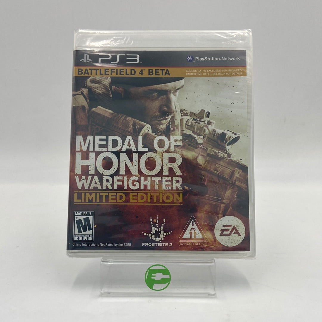 New Medal of Honor Warfighter [Limited Edition] (Sony PlayStation 3 PS3, 2012)