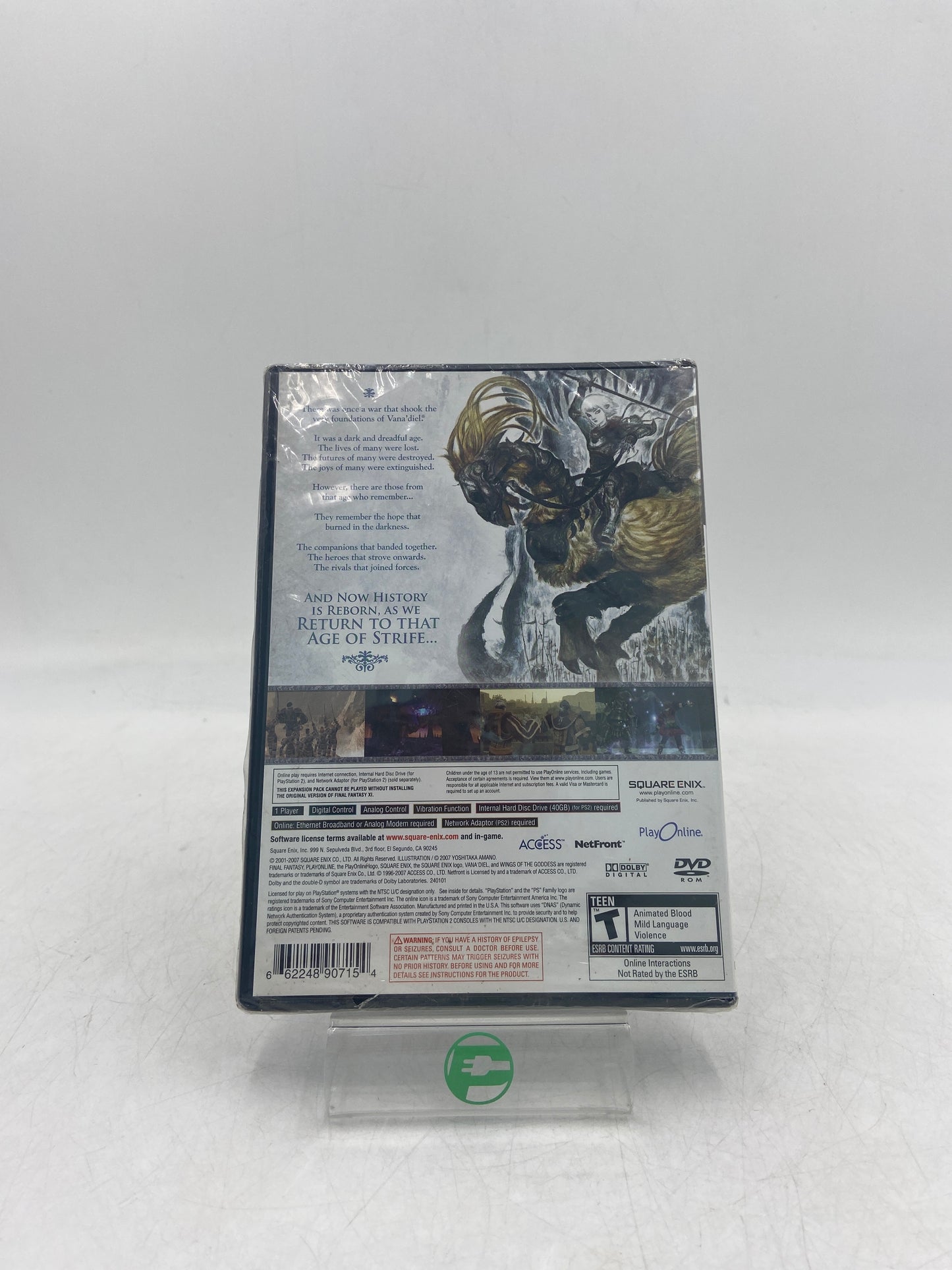 New Final Fantasy XI Wings of the Goddess (Sony PlayStation 2 PS2, 2007)