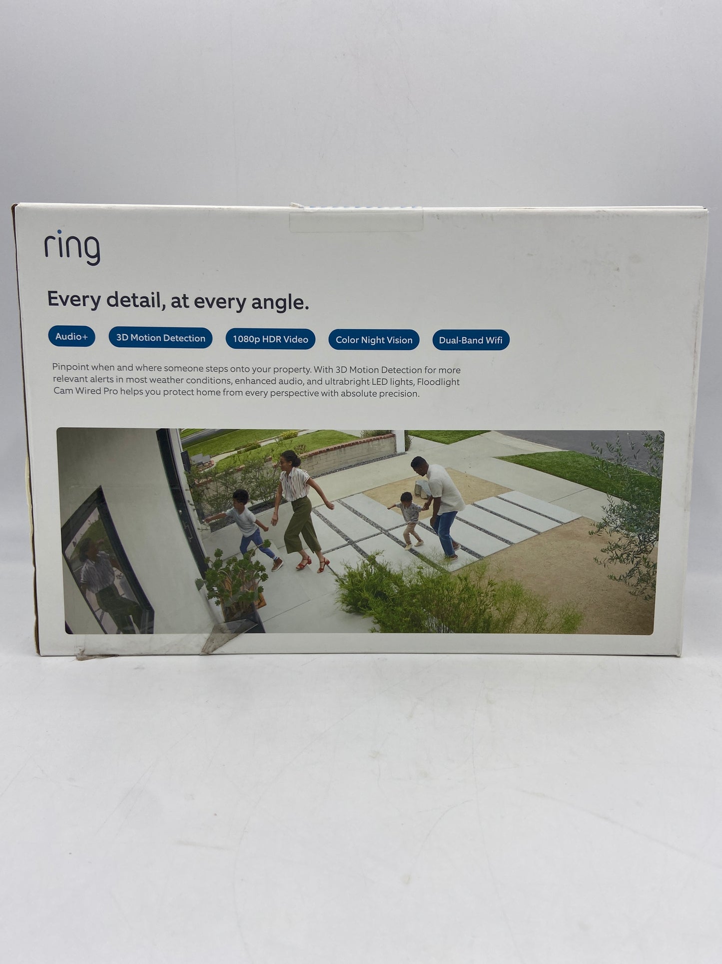 New RING Flood Camera Pro (BLACK) Surveillance Camera