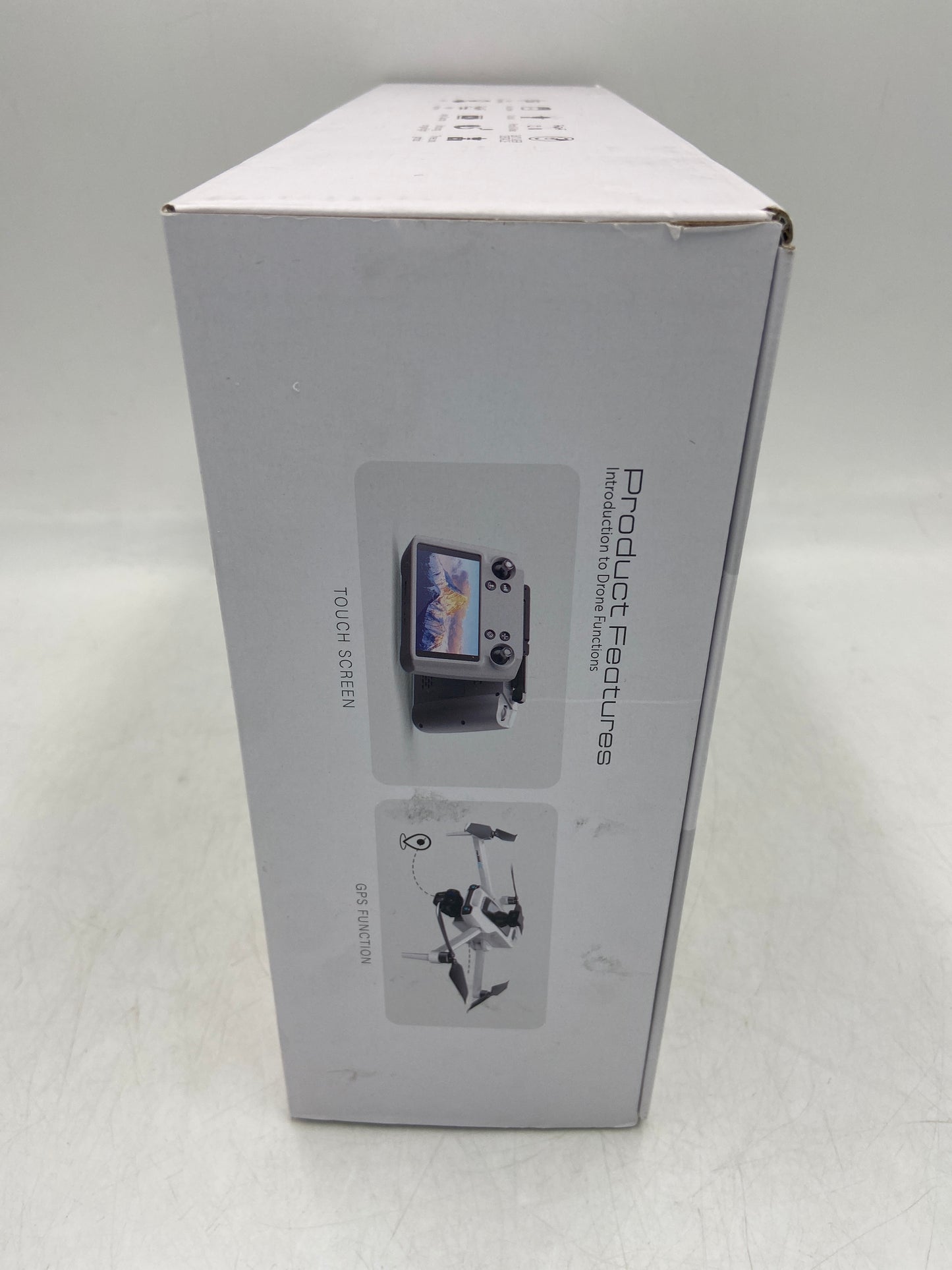 New GPS S819 Max Blue 3-Axis HD Camera Drone with Touch Screen Smart Remote S819