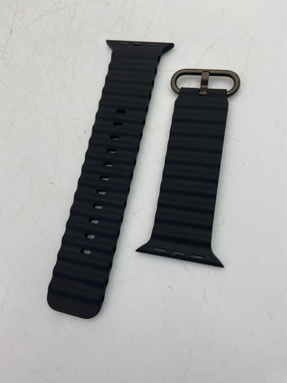 Unlocked Apple Watch Ultra 3 49MM Black Titanium Black Ocean Band MF0J4LW/A Smart Watch