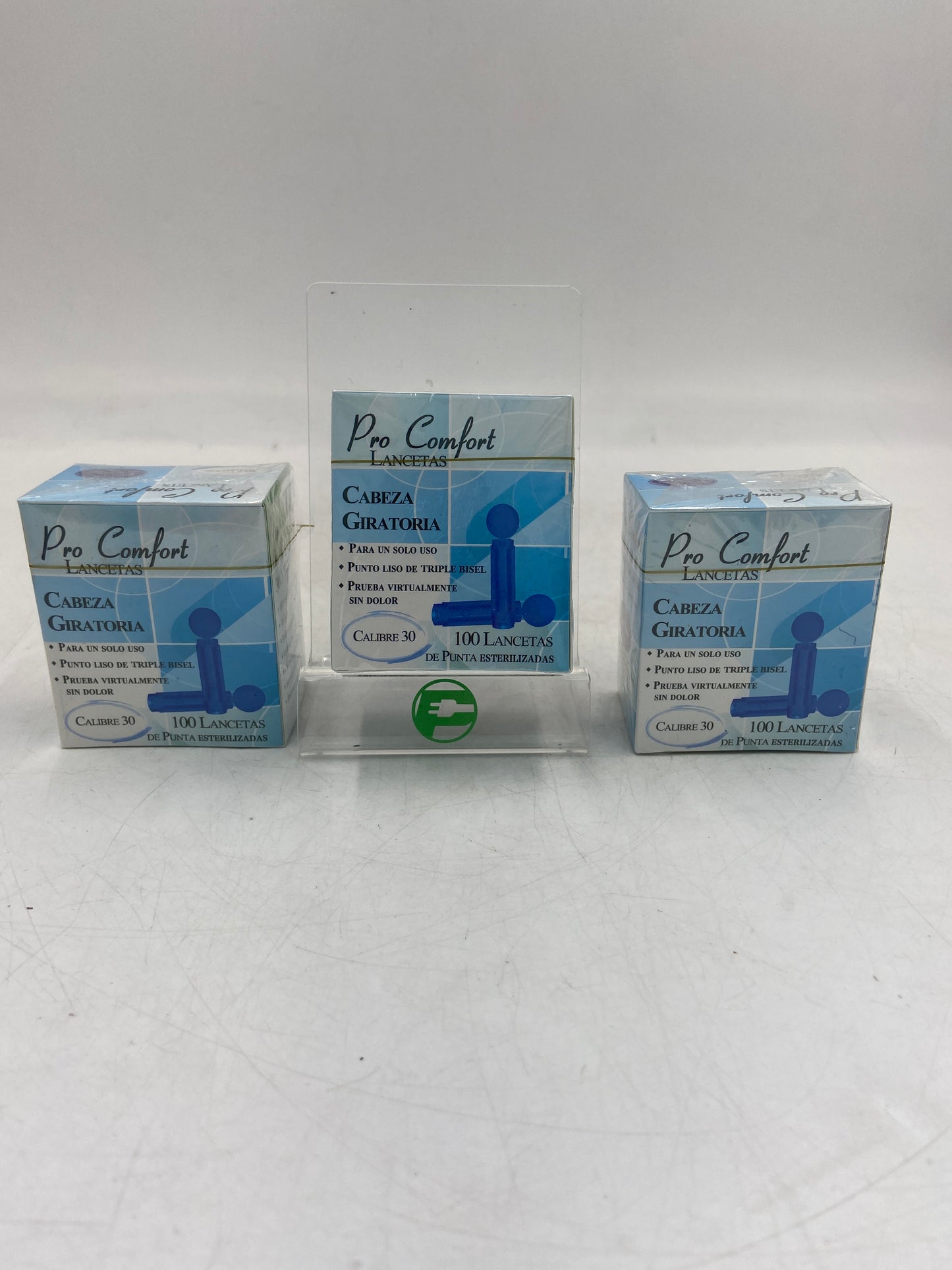 New Pro Comfort  Lot of 3 Twist Top Sterile-Tip Lancets Diabetic Blood Test