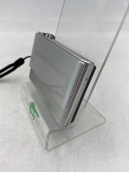 Sony Cyber-Shot DSC-T900 Silver 12.1MP Compact Digital Camera