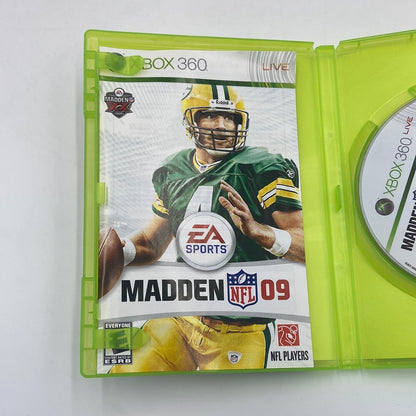 Pair of 2 Microsoft Xbox 360 Madden 09 & Madden 12