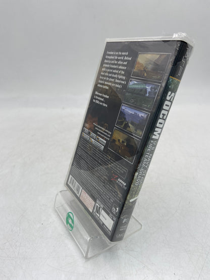 New Socom: U.S. Navy Seales Fireteam Bravo (Sony PlayStation Portable PSP, 2005)