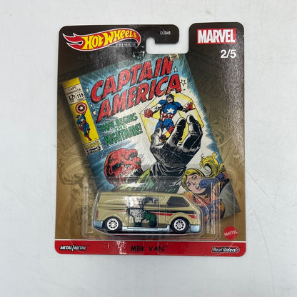 New Hot Wheels Premium Marvel Bundle Lot of 4 Marvel Comics DLB45