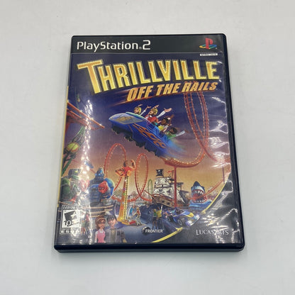 Lot of 2 Sony PlayStation 2 PS2 Games Star Wars and Thrillville