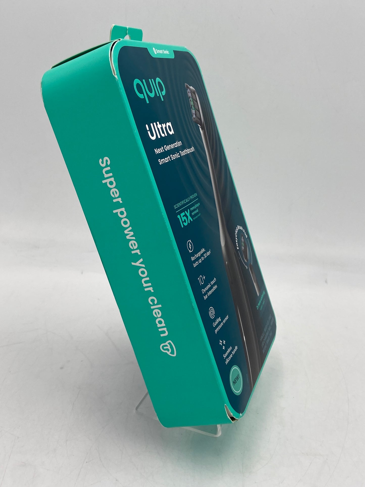 New Quip Ultra Sonic Smart Electric Toothbrush ONYX