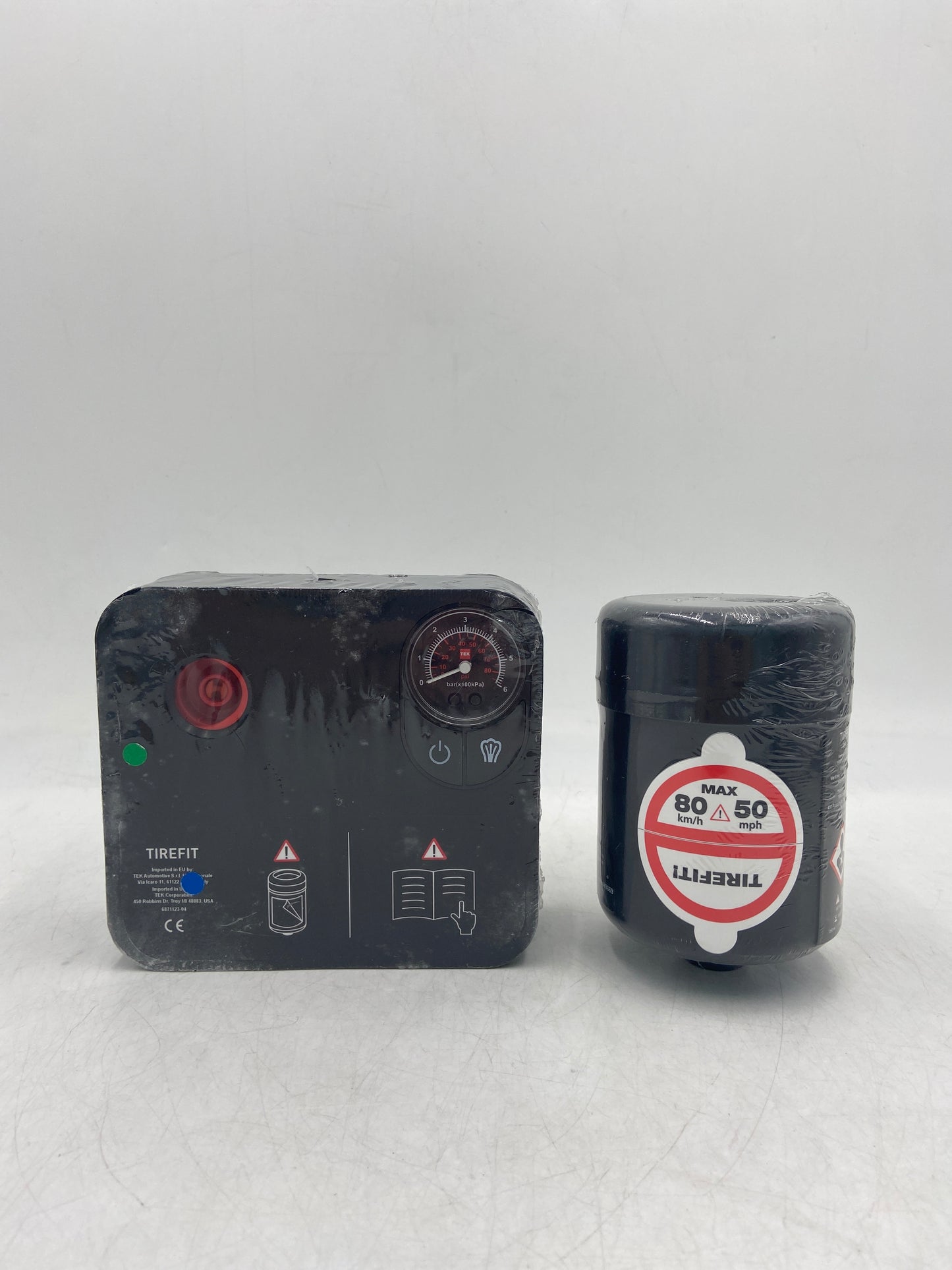New Open Box TIREFIT TEK 8 TIRE PUMP AIR COMPRESSOR 1161122