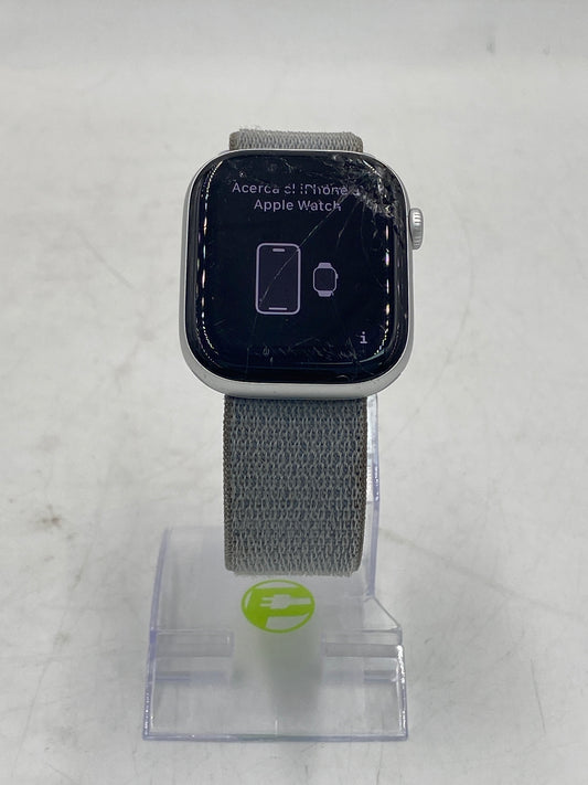 Broken Unlocked Apple Watch Series 10 46MM Aluminum Gray Solo Loop