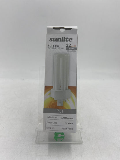 New sunlite PLT 4-Pin PLT32/E/SP50K 32 Watts 2400 Lumens Light Bulbs 60556 10 PACK