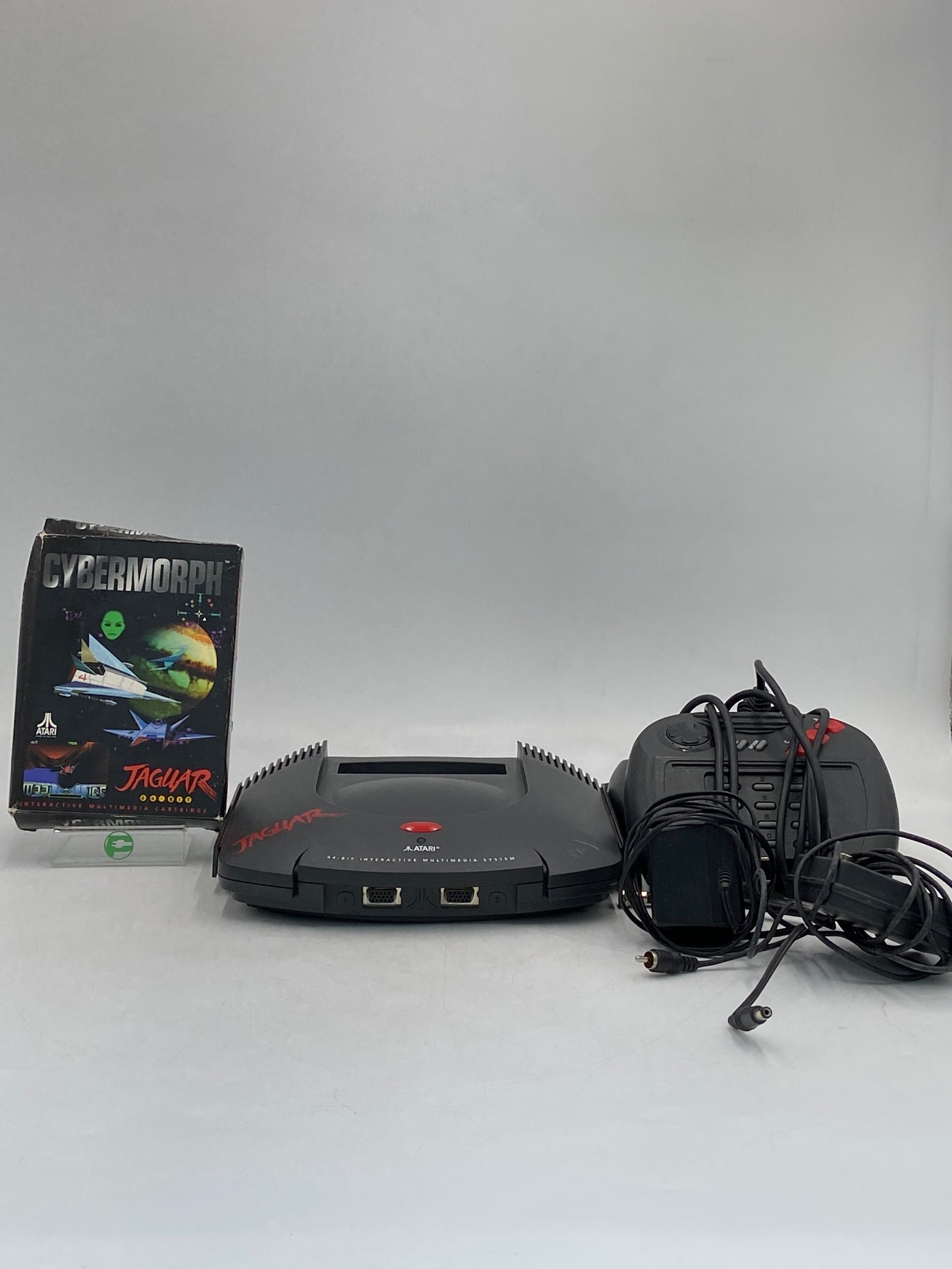 Atari Jaguar 64-Bit Interactive Multimedia Video Game System EBAJ8001