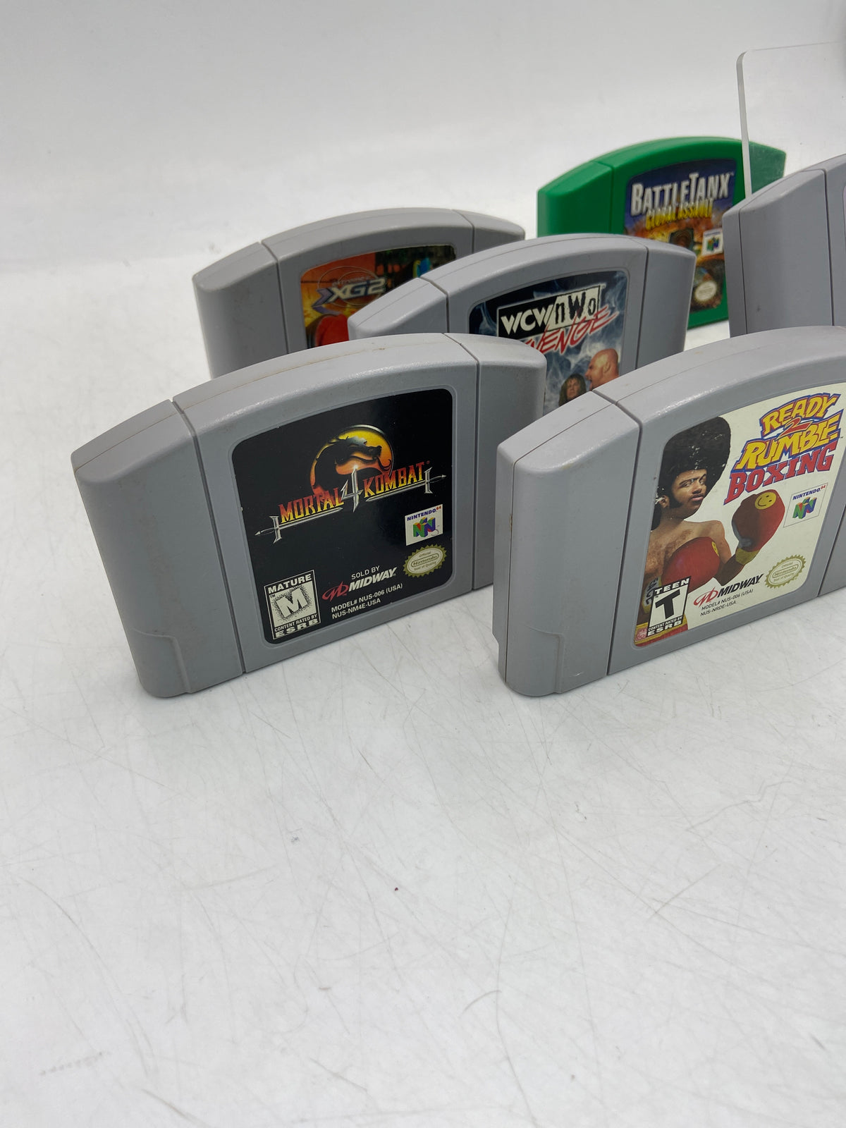 Broken Nintendo LOT OF 10 Nintendo 64 Games Mixed Cartridge Lot DAMAGED