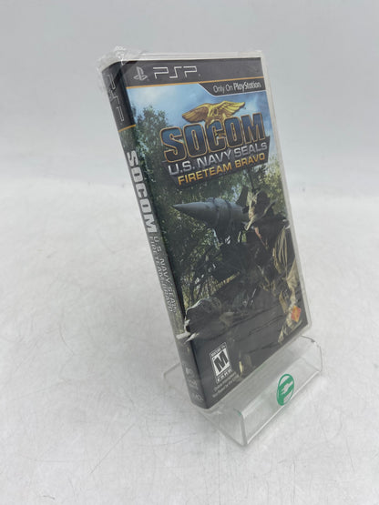 New Socom: U.S. Navy Seales Fireteam Bravo (Sony PlayStation Portable PSP, 2005)