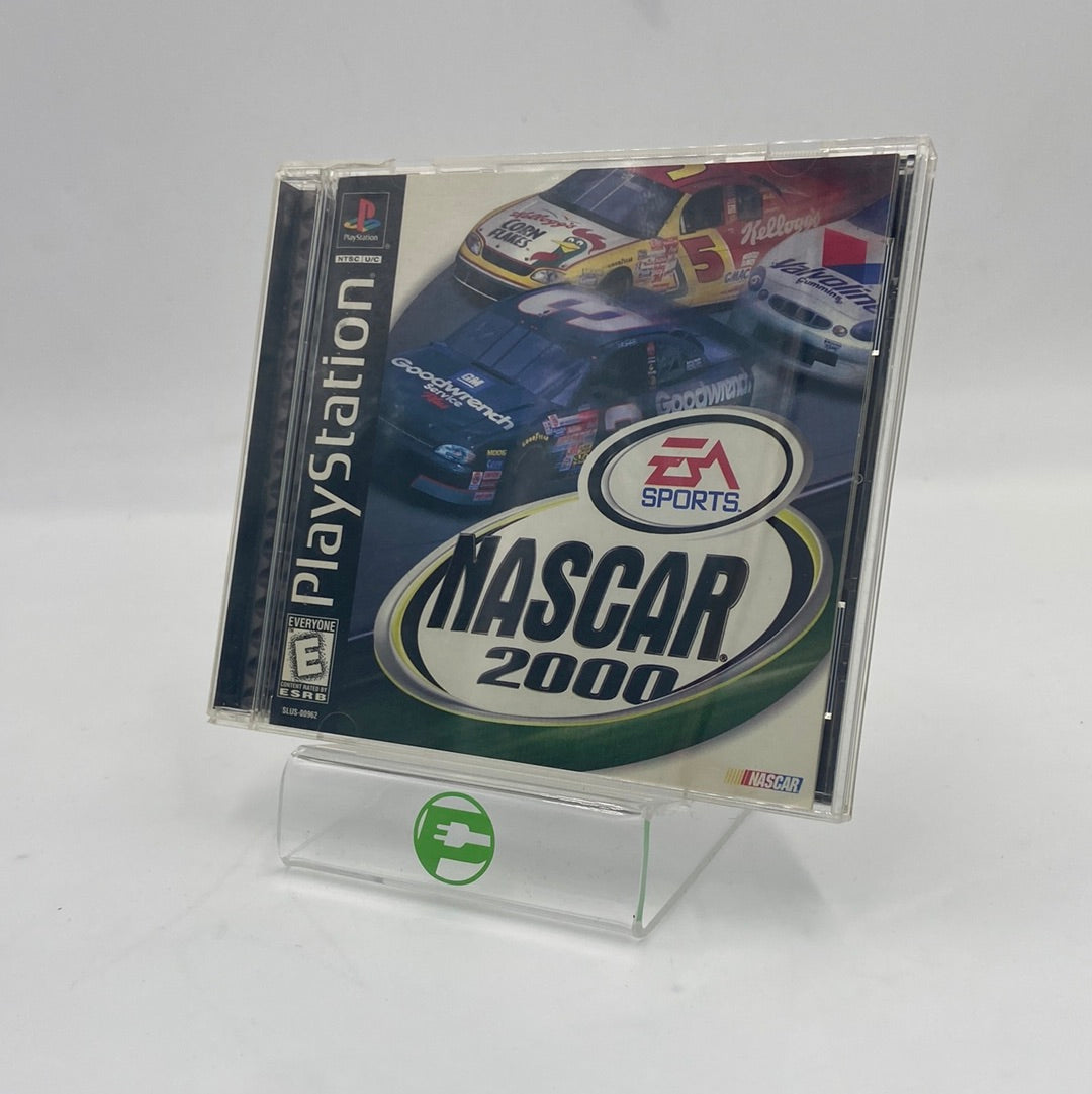 NASCAR 2000 (Sony PlayStation 1 PS1, 1999)