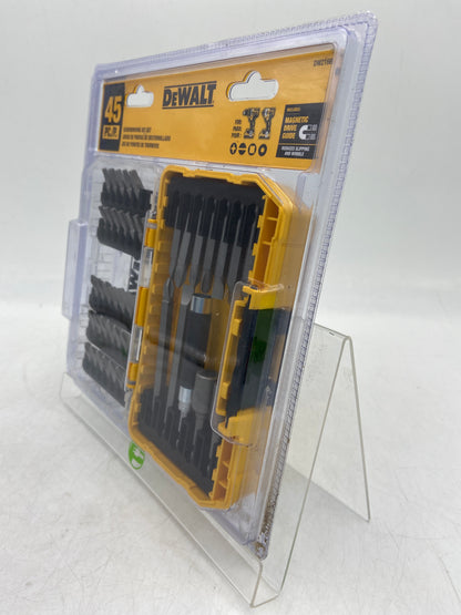 New DeWalt DW2166 45 PC. Screwdriving Bit Set
