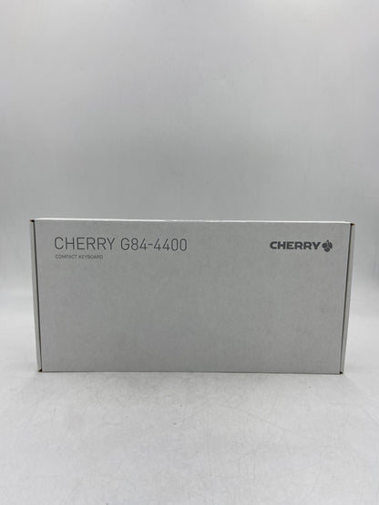 New Cherry G84-4400 Compact Keyboard G84-4420LUBEU-2 Black