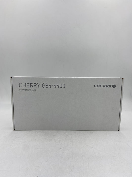 New Cherry G84-4400 Compact Keyboard G84-4420LUBEU-2 Black