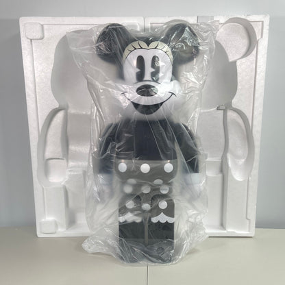 New Open Box Medicom BE@RBRICK 1000% Minnie Mouse B&W