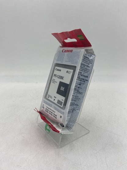 New Canon PFI-120BK 4918 Black Ink Tank