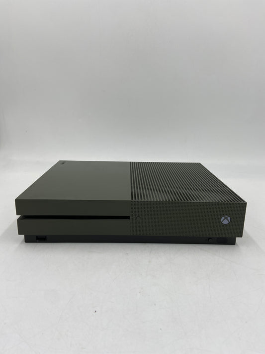 Microsoft Xbox One S 500GB Console Gaming System Military Green  1681