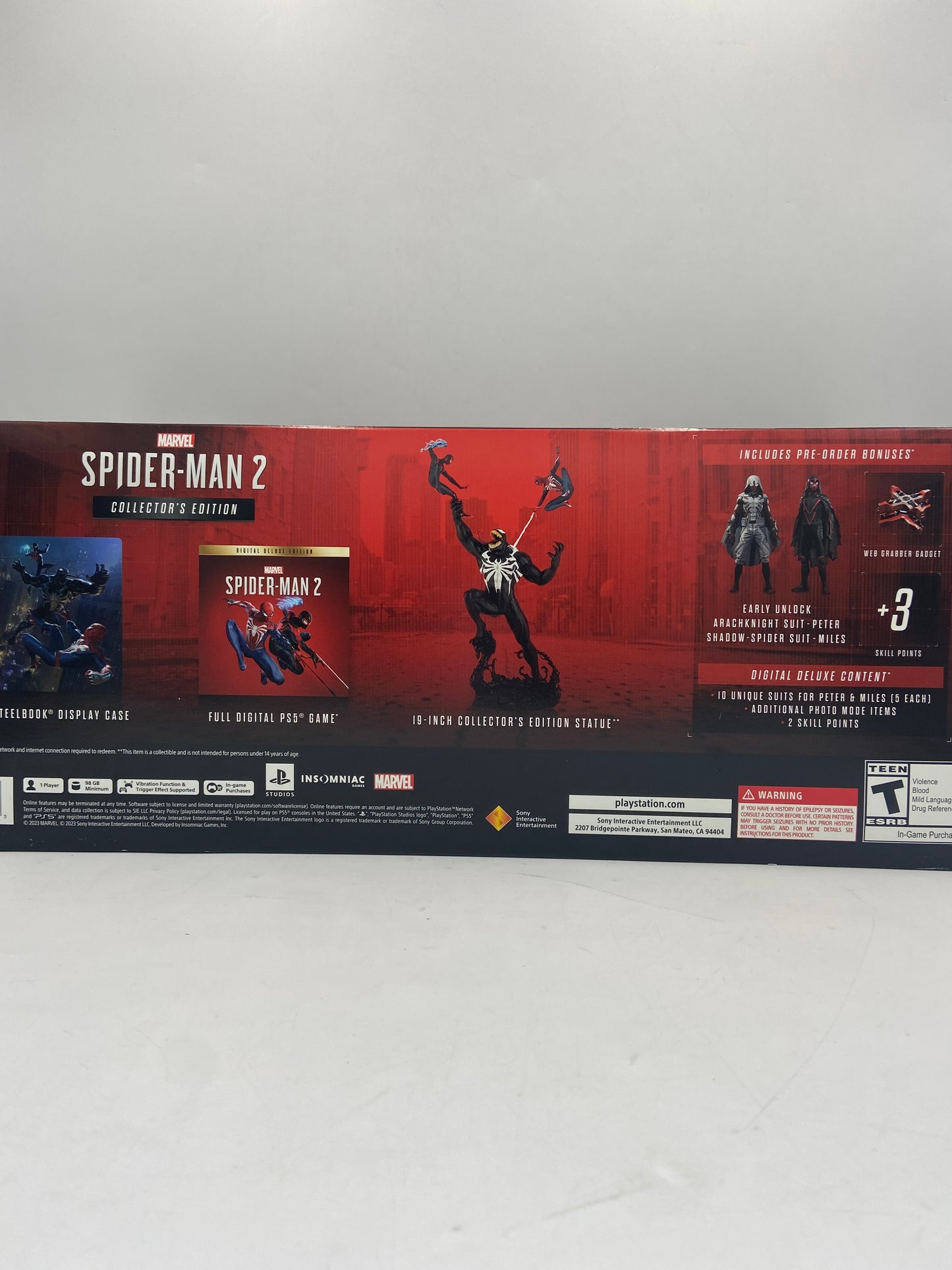 New Sony PS5 Spider Man 2 Collectors Edition