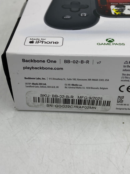 New Backbone Backbone One Lightning White for Xbox Video Game Controller BB-02-B-R