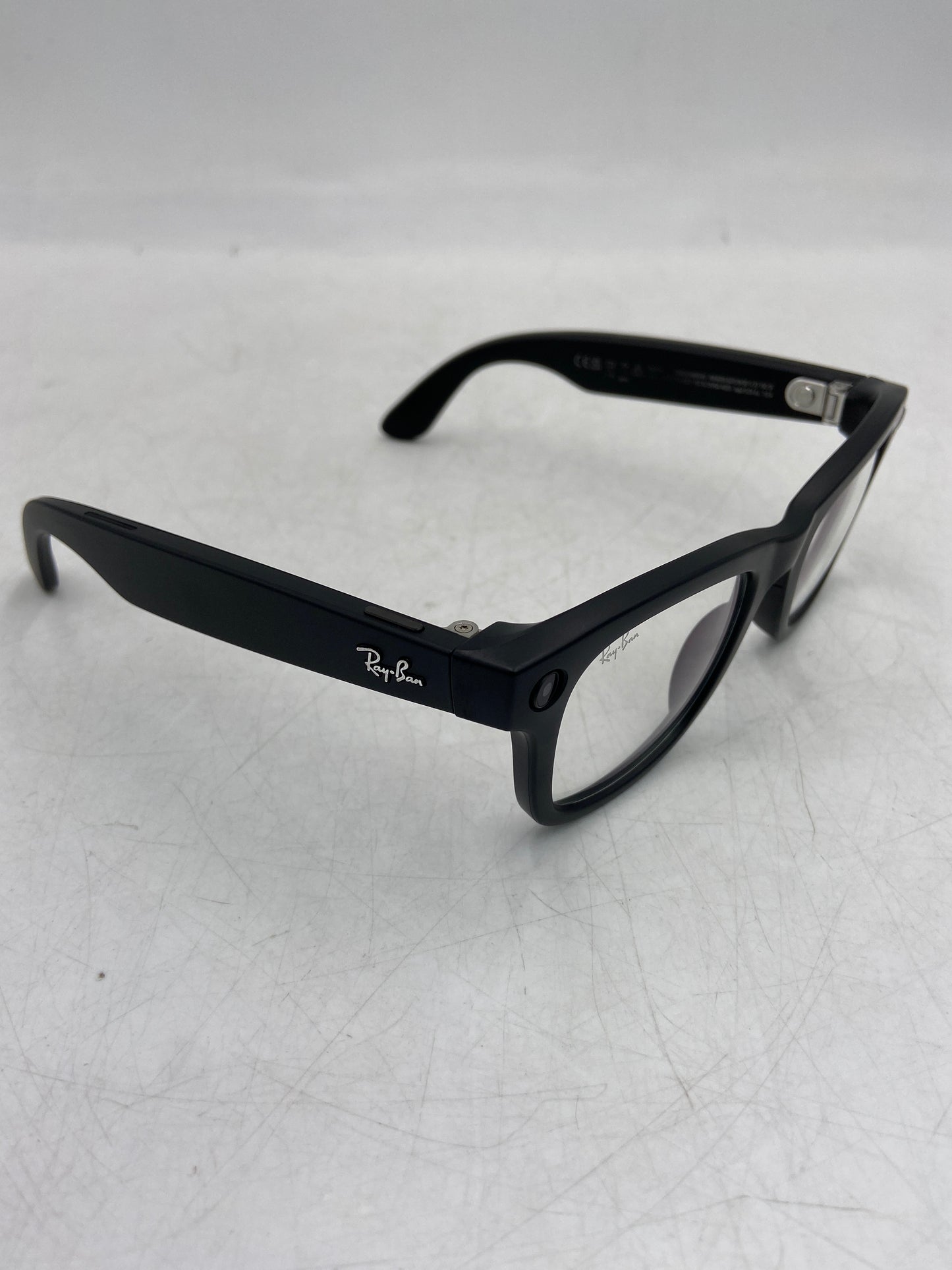 Ray-Ban Meta RW4006 Transparent Lens Matte Black Frame Smart Glasses RW4006