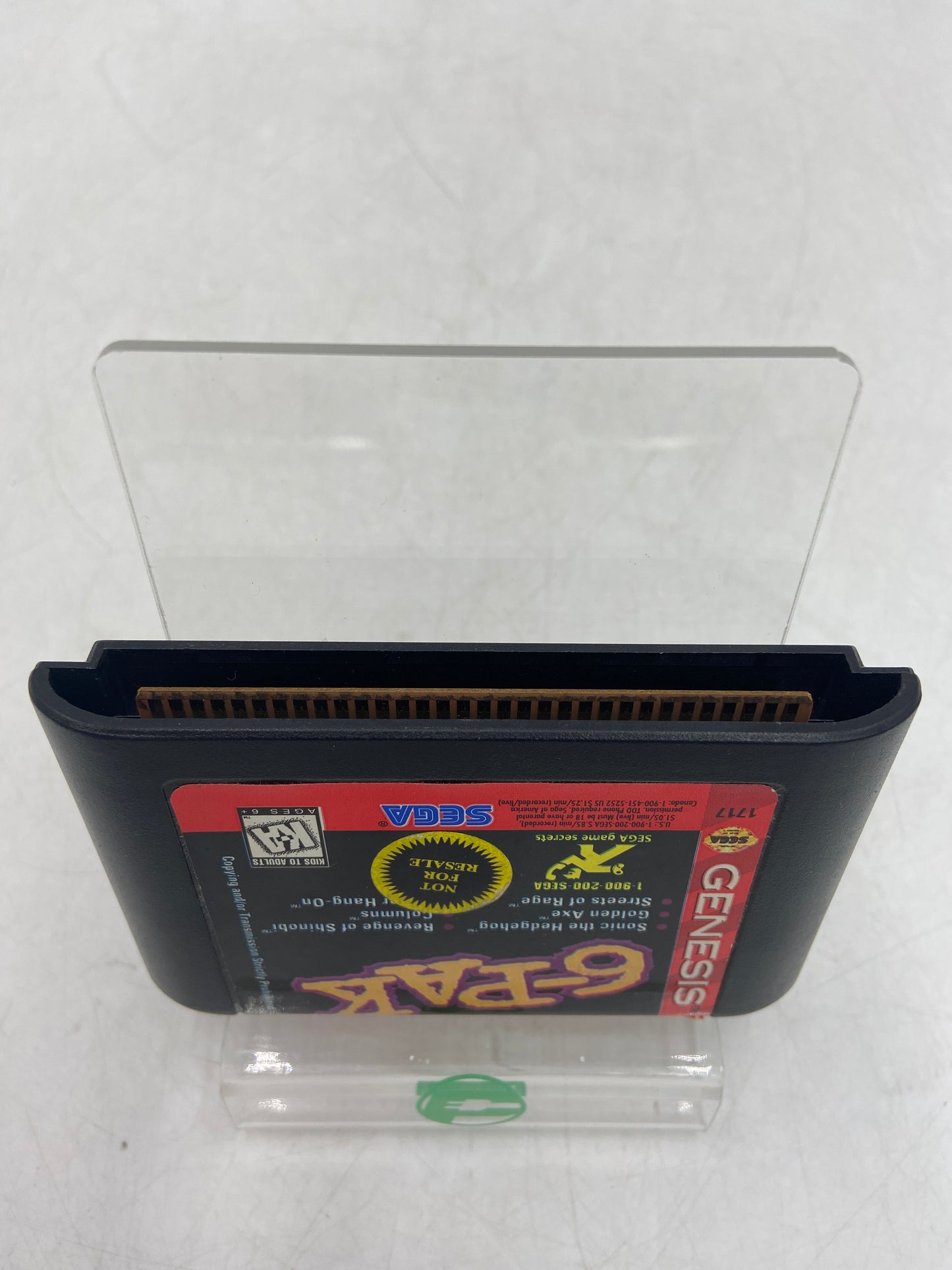 Sega Genesis 16-Bit Bundle Set Video Game Console Complete with 3 Games & 4 Controllers 1601