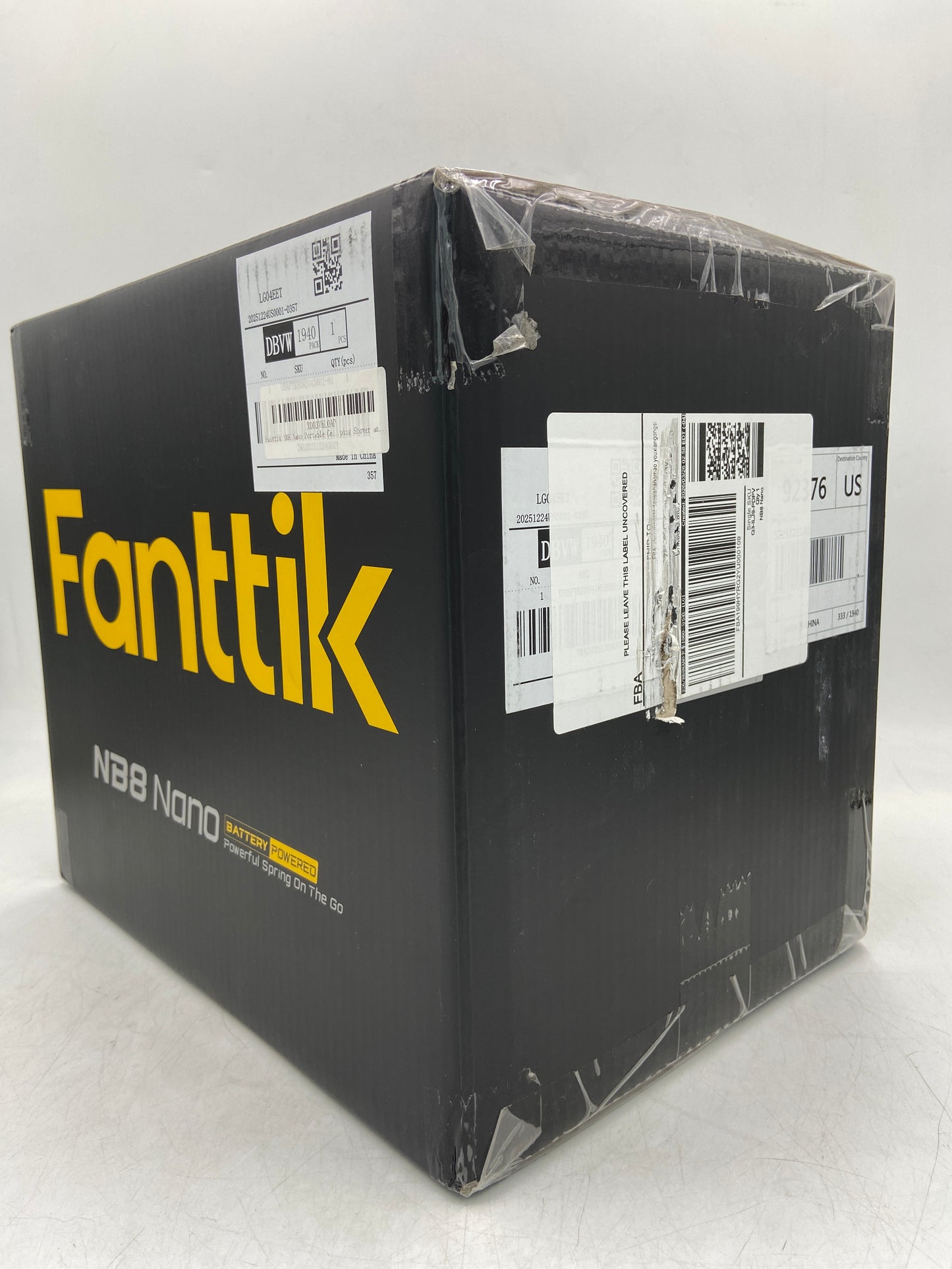 New Fanttik NB8 Nano Portable Pressure Washer Tote Tank Kit USAFTKRDN1043801