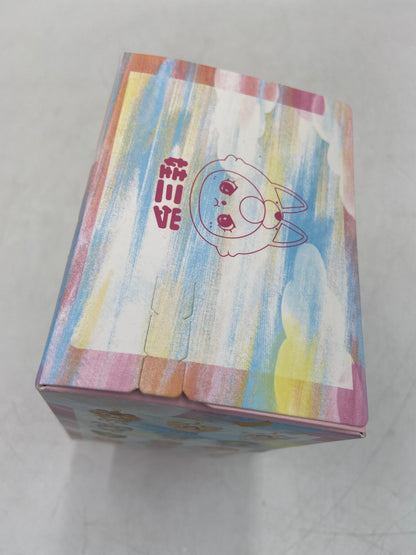 New Cureplaneta Baby Three: Macaron Cute Bunny- Macaron Rabbit Stuffed Blind Box Polyester Vinyl Toy DPL4300