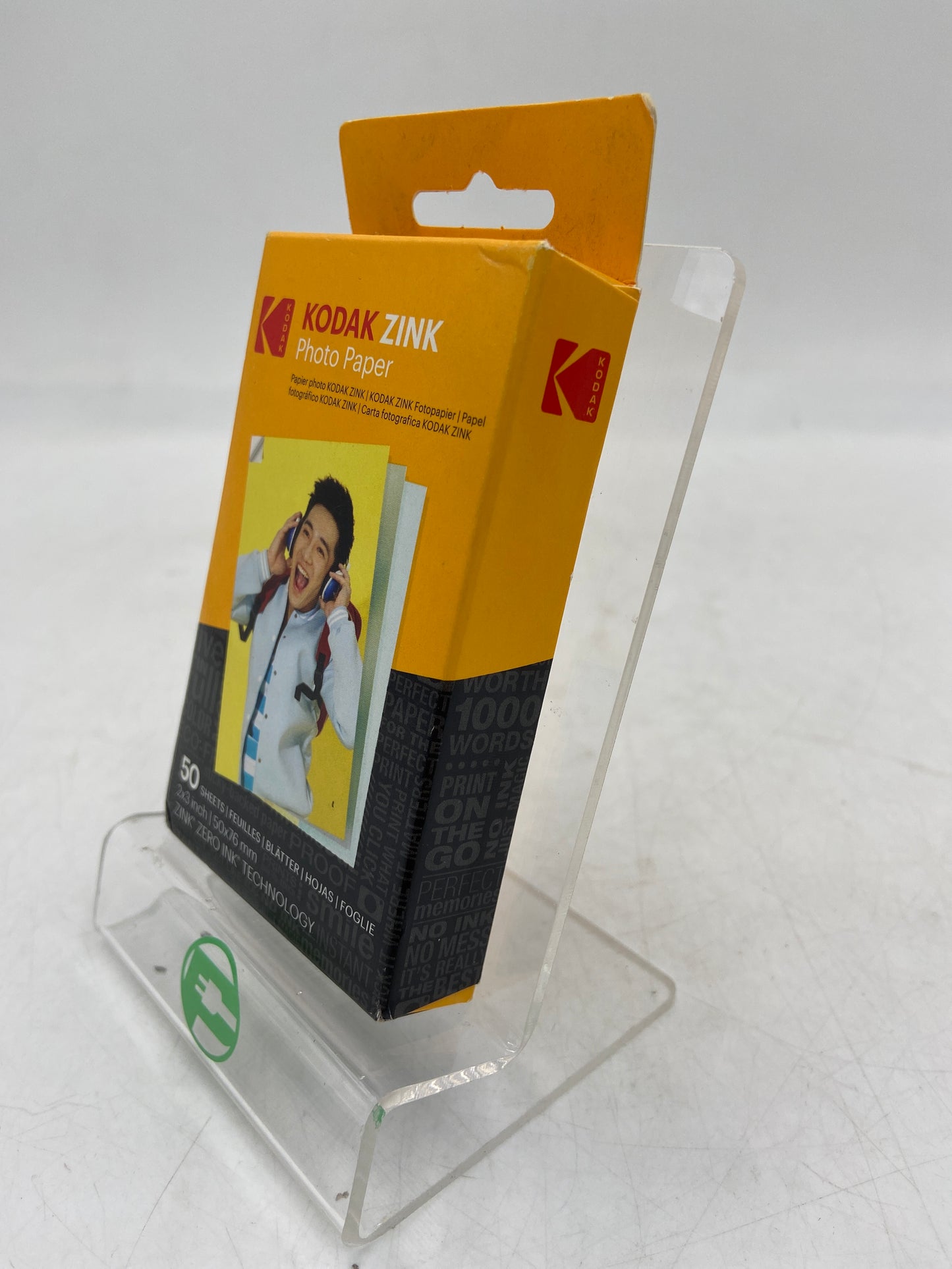 New KODAK Step with Instant Photo Paper (50 Sheets) Instant Mobile Photo Printer
