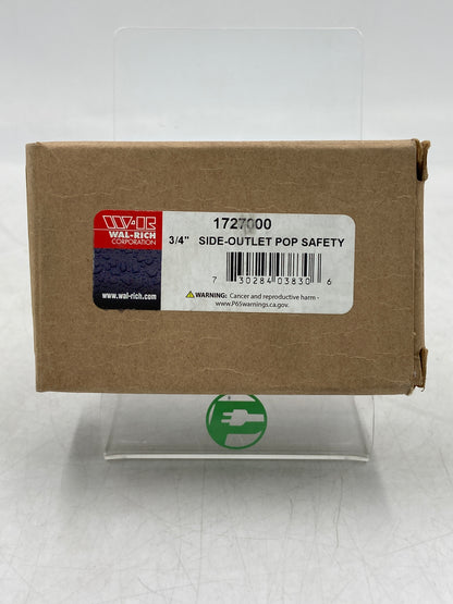 New Apollo Wal-Rich 1727000 3/4" Side-Outlet Pop Safety Bronze HV Steam Pop Safety Valve RVS13-34