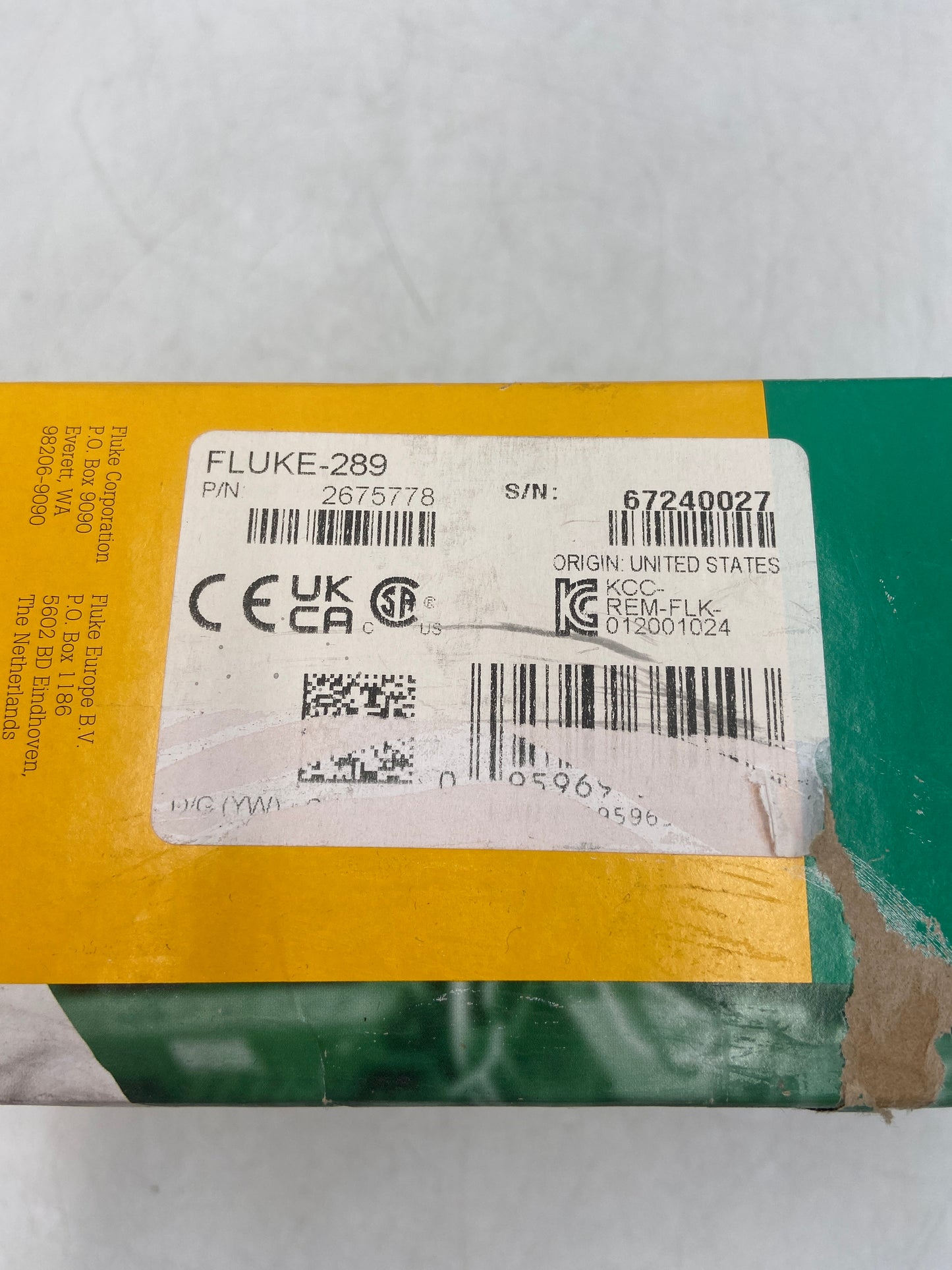New Fluke 289 Industrial Logging Multimeter 2675778