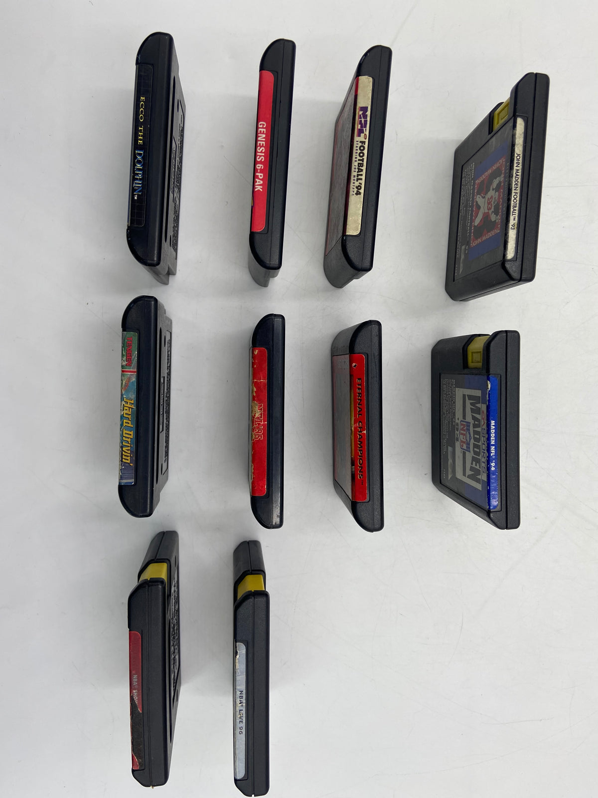 SEGA Lot of Sega Genesis Games Video Game Lot 10 Games Total Not Tested
