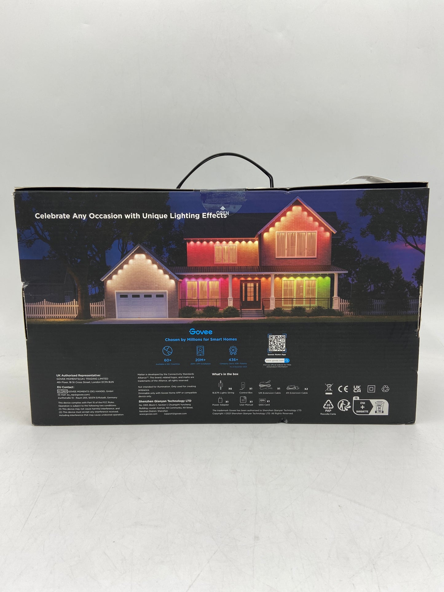 New Govee Permanent Outdoor Lights Elite Rainproof Outdoor Lights H805A