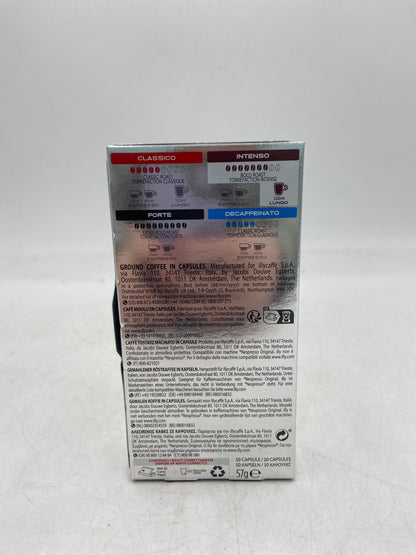 New Illy Intenso Bold Roast 100% Arabica Aluminum Coffee Capsules 10-Pack