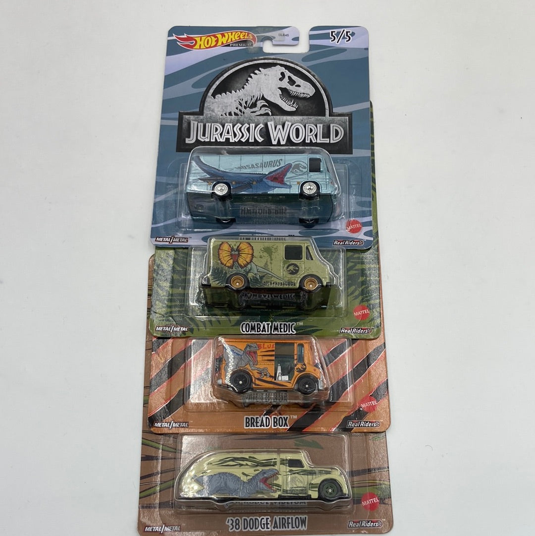 Hot Wheels Premium Jurassic World Full Set newest