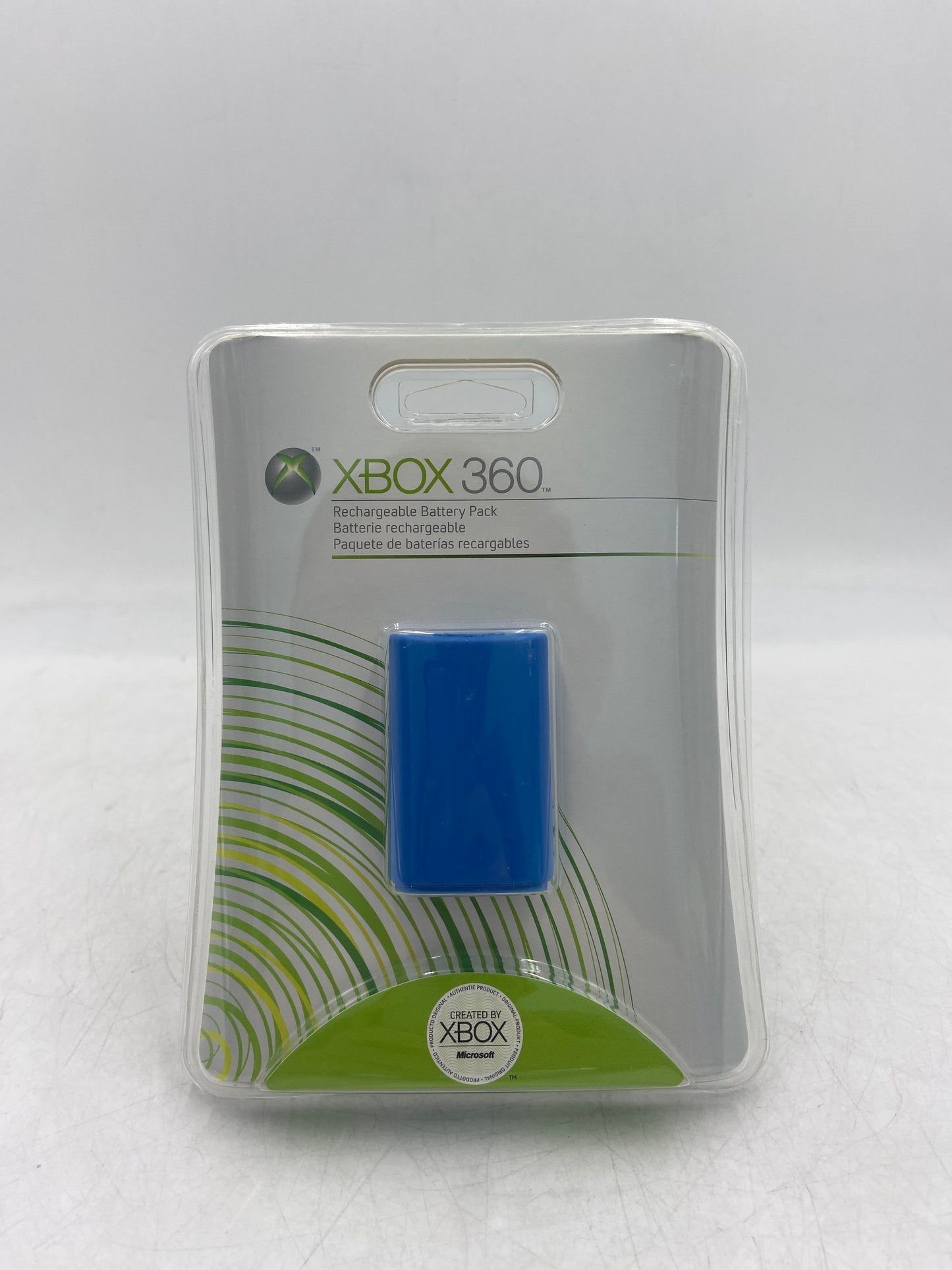New Xbox  360 Original Controller With Battery Pack B4F-00040, B4U-00021 Blue