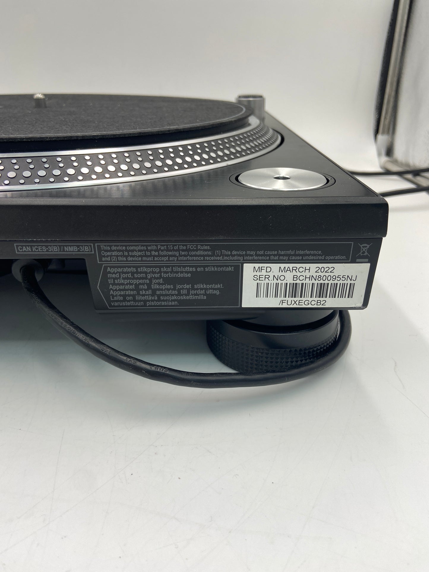 Pioneer PLX-1000 Turn Table