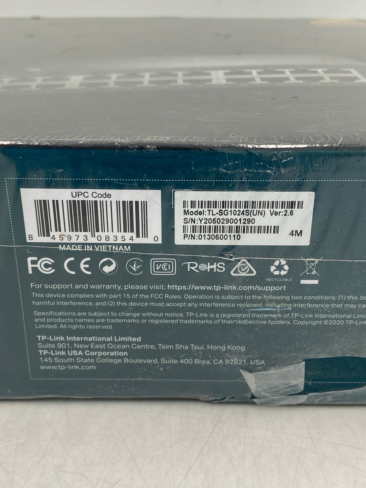 New TP-Link 24-Port Gigabit Desktop/Rackmount Swtich TL-SG1024S