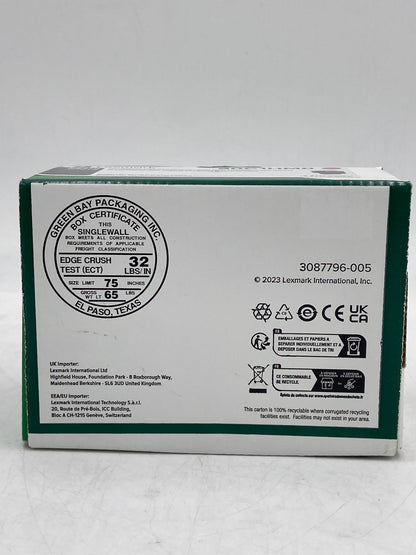 New Lexmark 80C1HM0 801HM Magenta Toner Cartridge