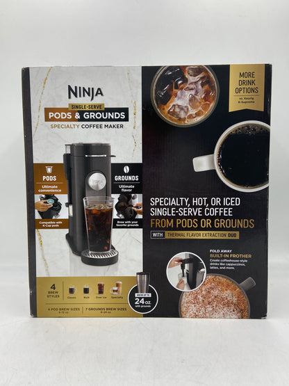 New Ninja Pods & Grounds Specialty Coffee Maker PB051