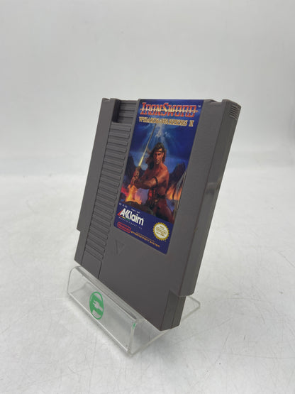 Iron Sword Wizards and Warriors II (NES, 1985) Video Game Cartridge