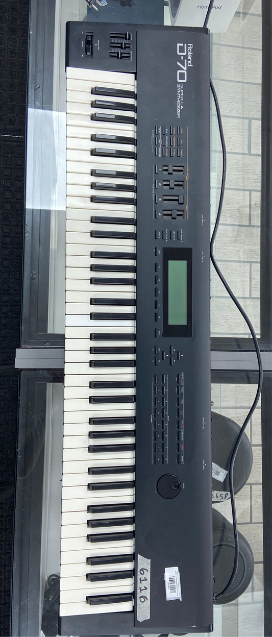 ROLAND Super LA Synthesizer Keyboard D-70