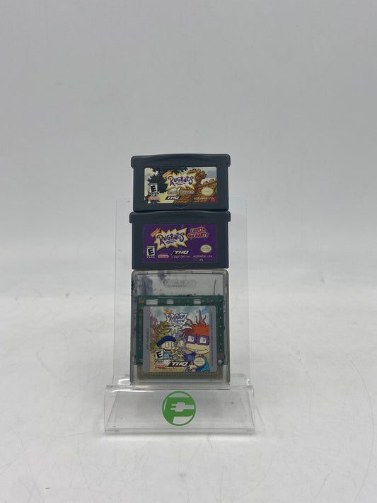 Lot of 3 Nintendo Game Boy Advance Games - RugRat Lot