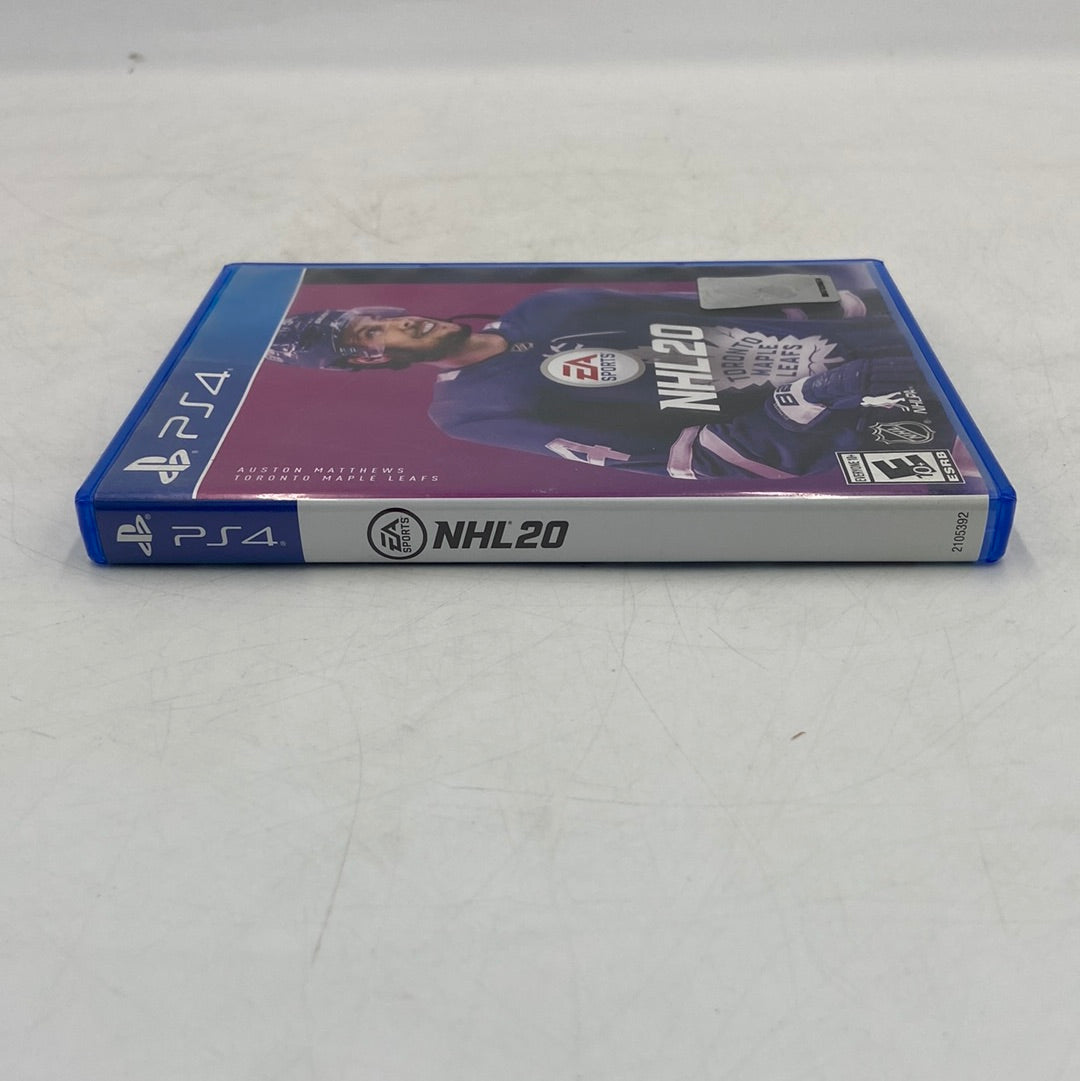 NHL 20 (Sony PlayStation 4 PS4, 2019) Includes Manual + Inserts